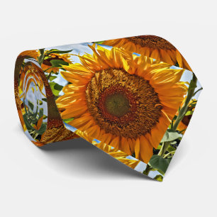 Cravate de tournesol