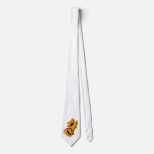 Cravate de tournesol