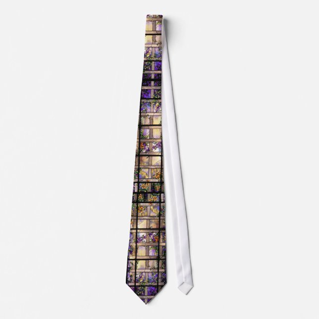 Cravate de vigne de trellis en verre souillé de (Devant)