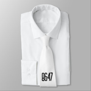 Cravate Déclaration simple 8647