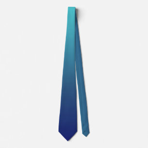 Cravate dégradé bleu