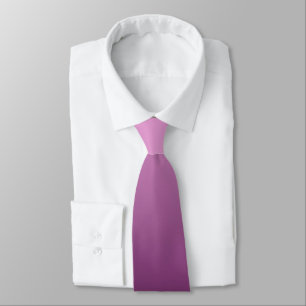 Cravate Dégradé merlot au lilas