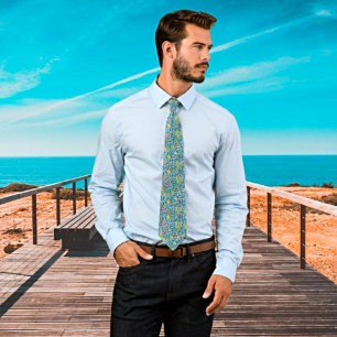 Cravate d'élégance botanique - Édition Quatre Frui