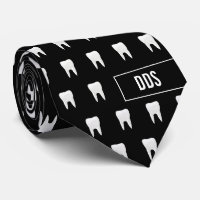 Dentaire monogramme Dental Black White Tooth