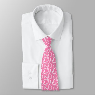 Cravate des Coeurs Saint-Valentin pour hommes