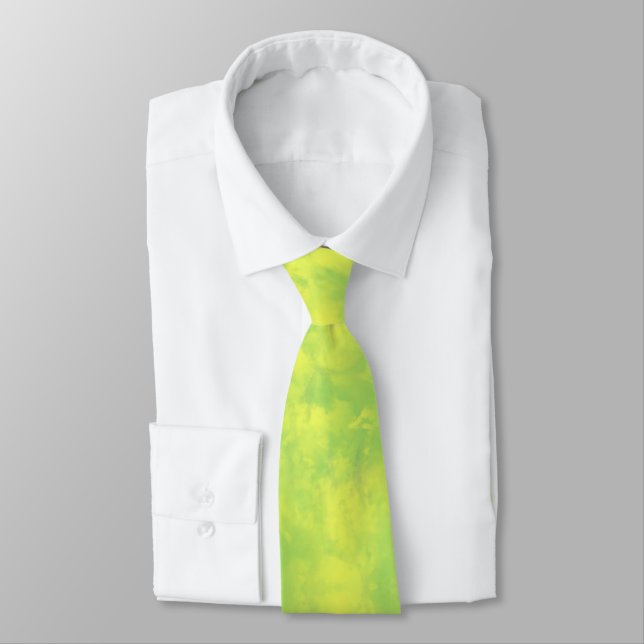 Cravate des hommes Green Mist (Attaché)