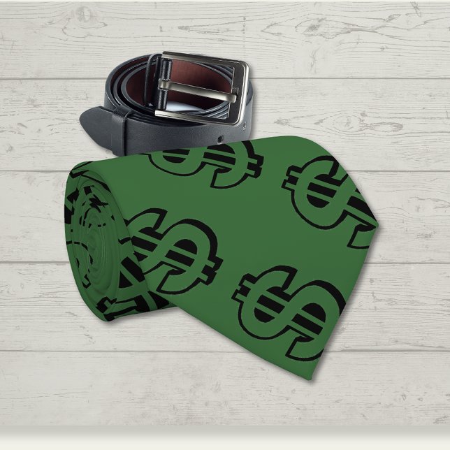 Cravate des signes monétaires (Créateur téléchargé)