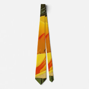 Cravate des Tulipes Jaunes