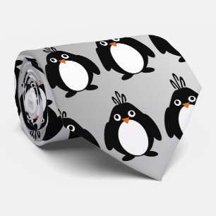 Cravate Design de pingouin