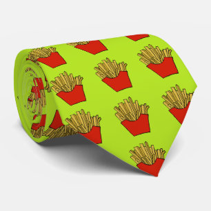 Cravate design frites