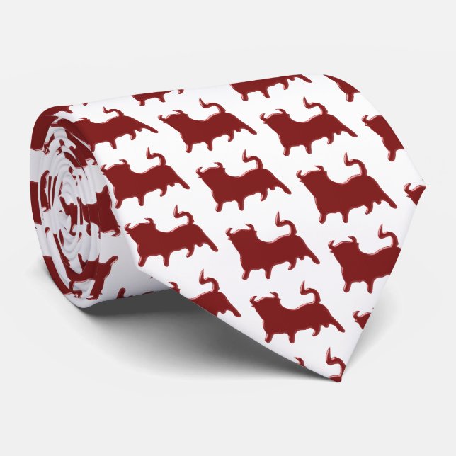 Cravate Design Red Bull (Roulé)