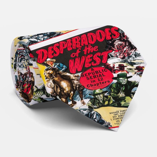 Cravate Desperados de l'Ouest du film (Roulé)