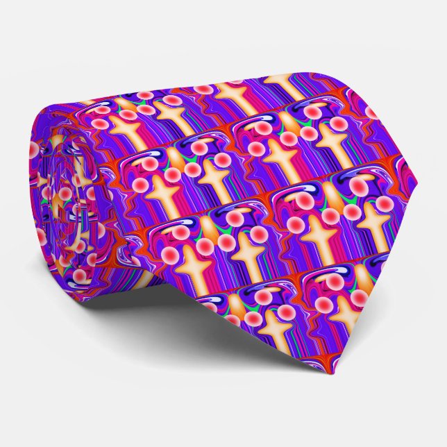 Cravate Deux esprits (Roulé)