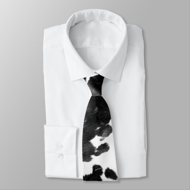 cravate d'impression de vache (Attaché)
