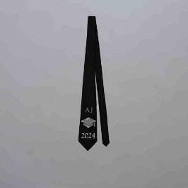 Cravate Diplôme 2024 - monogrammed