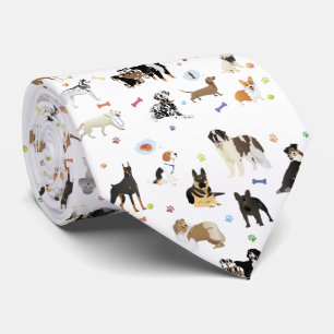 Cravate Divers Motifs de chiens