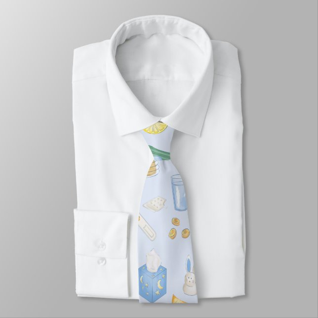 Cravate Doctor's Orders Sick Day Get Well Soon Tie (Attaché)