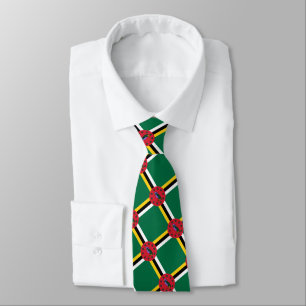 Cravate Dominica Cravates, mode Dominica Drapeau, affaires