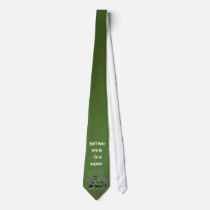 Cravate Don't mess with me tie