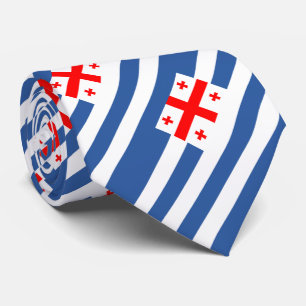 Cravate Drapeau Adjara Patriotique