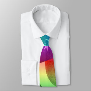 Cravate Drapeau américain arc-en-ciel LGBT Hommes