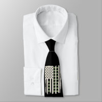 Drapeau américain avec Shamrocks pour St patrick