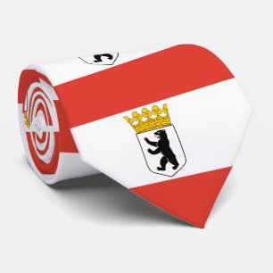 Cravate Drapeau de Berlin