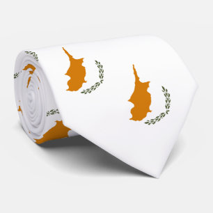 Cravate Drapeau de Chypre