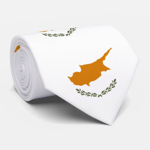 Cravate Drapeau de Chypre