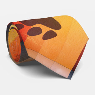 Cravate Drapeau de fierté d'ours de distraction