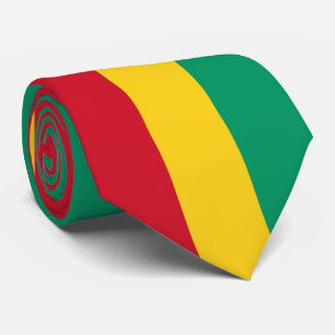 Cravate Drapeau de Guinée
