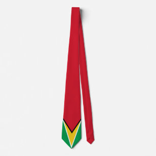 Cravate Drapeau de Guyana 