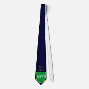 Cravate Drapeau de la belle Arabie saoudite