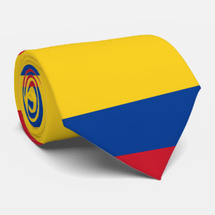 Cravate Drapeau de la Colombie Bandera De Colombie