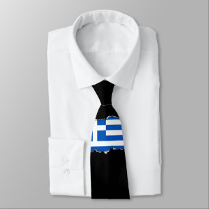 Cravate Drapeau de la Grèce