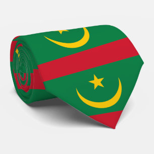 Cravate Drapeau de la Mauritanie