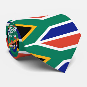 Cravate Drapeau de l'Afrique du Sud Bokke
