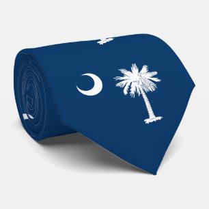 Cravate Drapeau de l'État de Caroline du Sud
