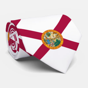 Cravate Drapeau de l'État de Floride