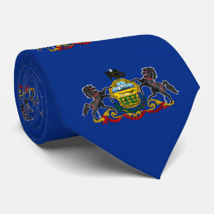 Cravate Drapeau de l'État de Pennsylvanie
