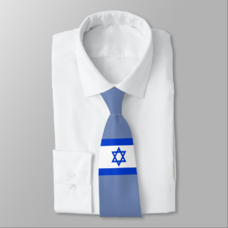 Cravate Drapeau de l'Israël