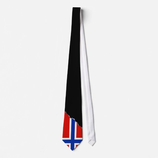Cravate Drapeau de Norway (Devant)