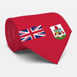 Cravate Drapeau des Bermudes (Bermudes) (Îles des Caraïbes