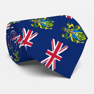 Cravate Drapeau des îles Pitcairn