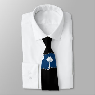 Cravate Drapeau d'état de la Caroline du Sud