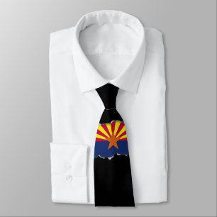 Cravate Drapeau d'état de l'Arizona