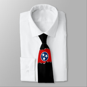 Cravate Drapeau d'état du Tennessee