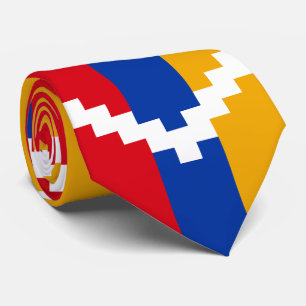 Cravate Drapeau du Haut-Karabagh