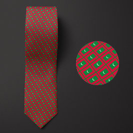 Cravate Drapeau du Motif des Maldives
