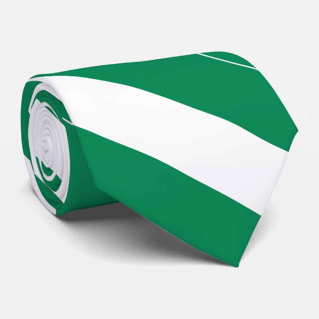 Cravate Drapeau du Nigéria (Roulé)